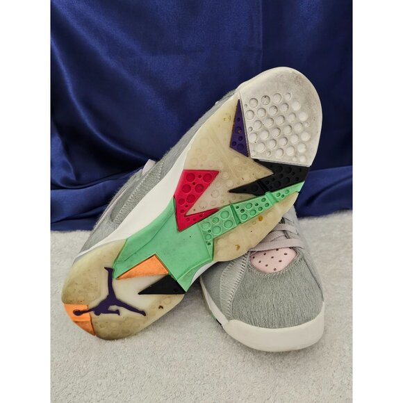 Air Jordan 7 Retro SE Neutral Grey/Summit White Size 10.5 - Picture 7 of 9